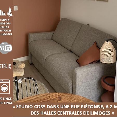 Magnifique Studio - En Hypercentre Et Rue Pietonne - 1Er Adrien Du Bouche Limoges Exteriör bild